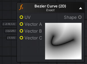 Bezier Curve Function Node